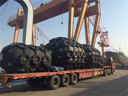 مطاط يوكوهاما المضخات الرونامية لحماية السفن حرارة الغلفانيزيشن قطر الشبكة 0.5 - 4.5m