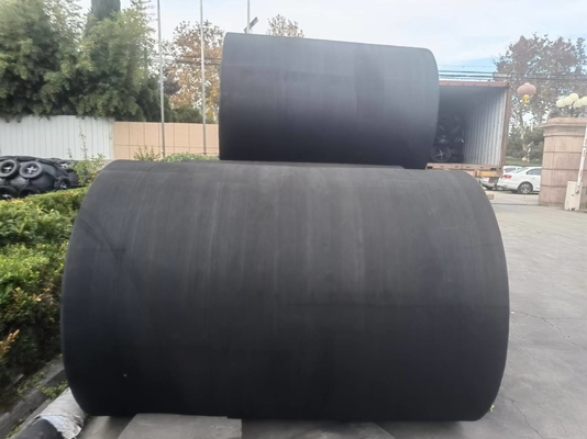 5-3000KN مطرقة مطاطية أسطوانية للتطبيقات الثقيلة القابلة للاستمرار الطويل والقطر الممتص للصدمات 100-2000mm