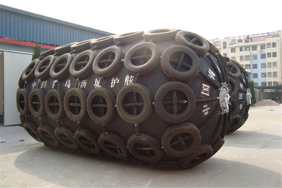 واقيات الرفرف البحرية الهوائية Xincheng 0101 مقاس 3.3 × 6.5 متر، مطاط طبيعي أسود