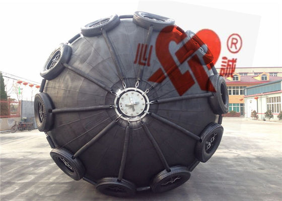 ISO9001 Yokohama Ship Fenders مصدات اليخوت الكبيرة بقطر 3.3 متر