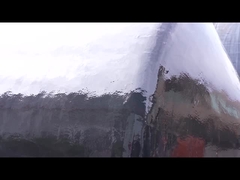 صورة قريبة من الدرع المليء بالرغوة